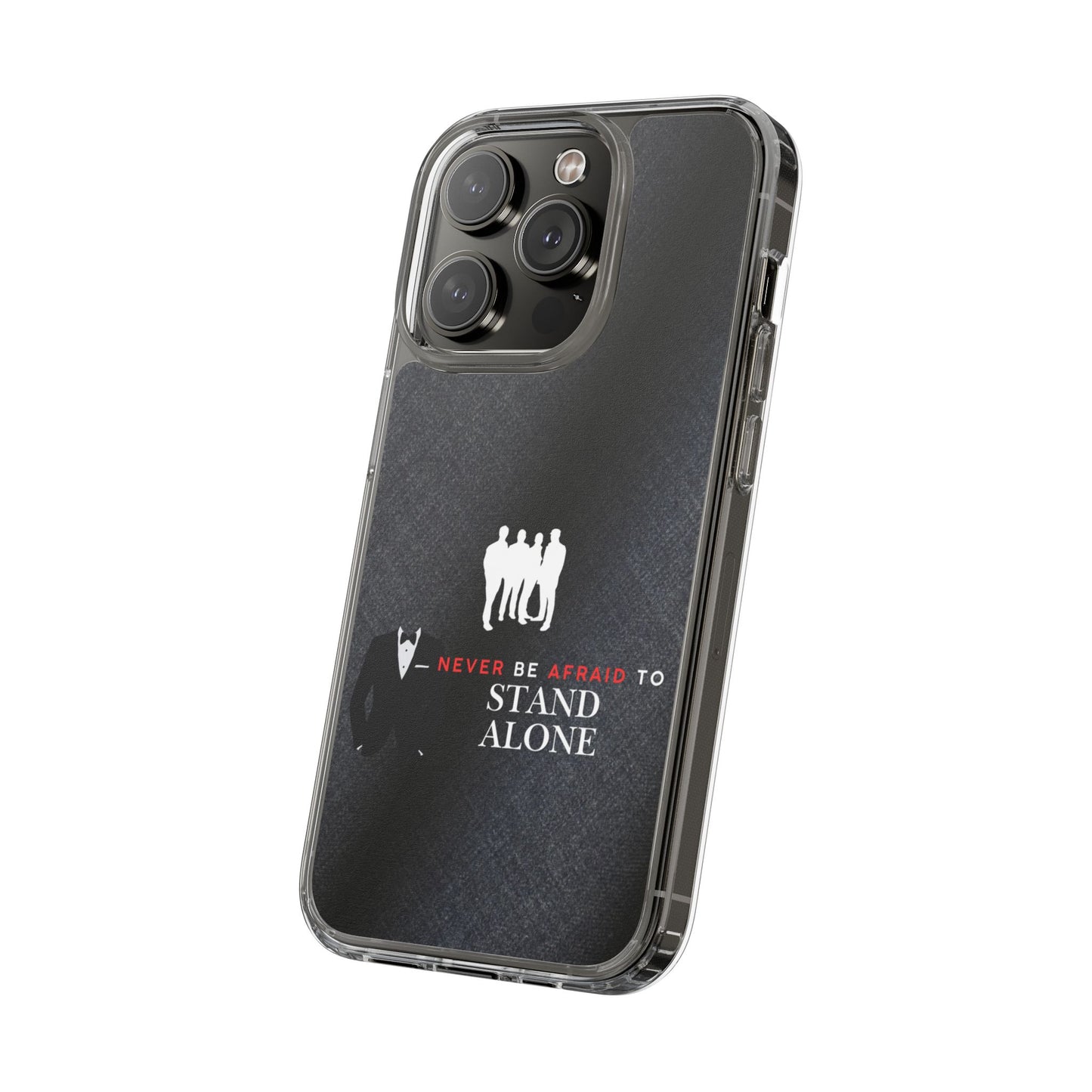 Clear Phone Case – Stand Alone