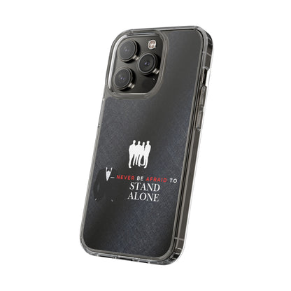 Clear Phone Case – Stand Alone