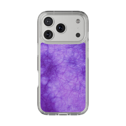 Clear Phone Case – Neon Dusk