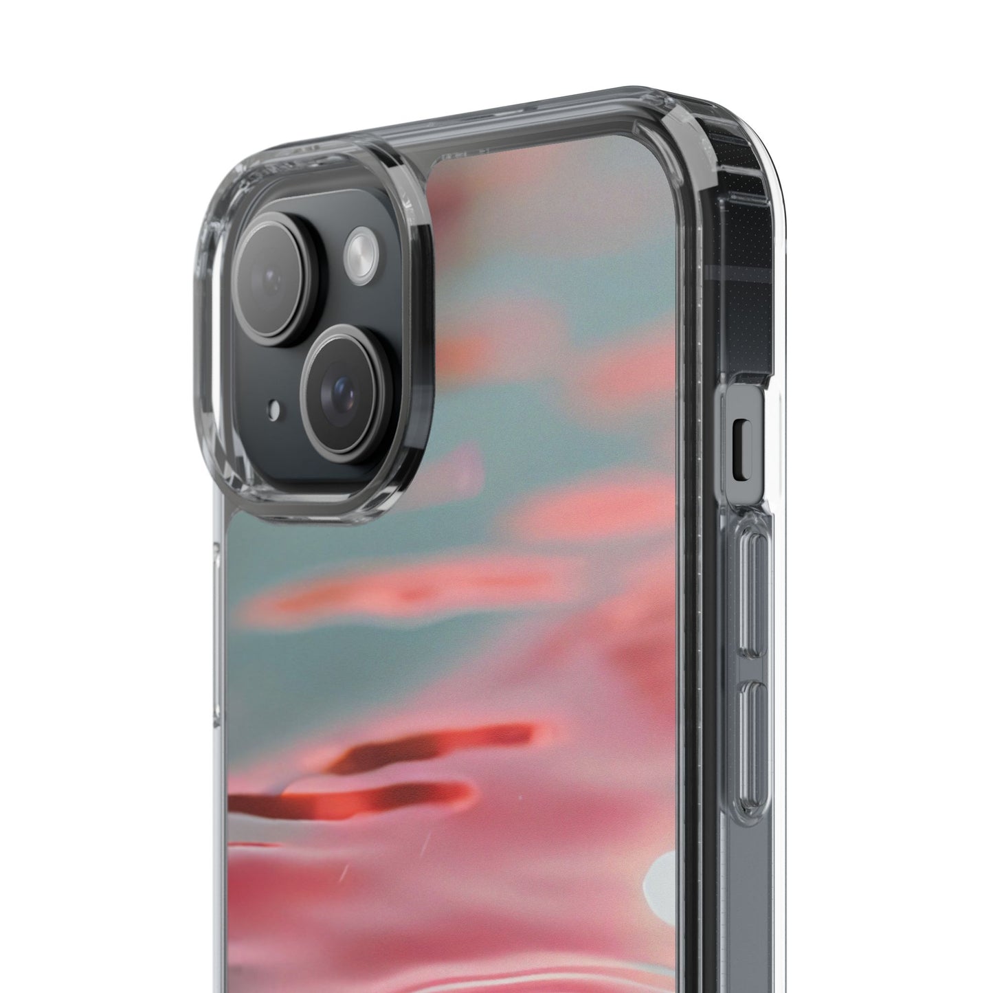 Clear Phone Case – Liquid Sunset