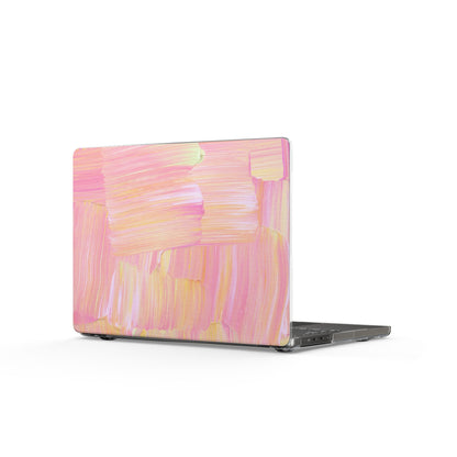 Clear Laptop Case – Sorbet Stroke