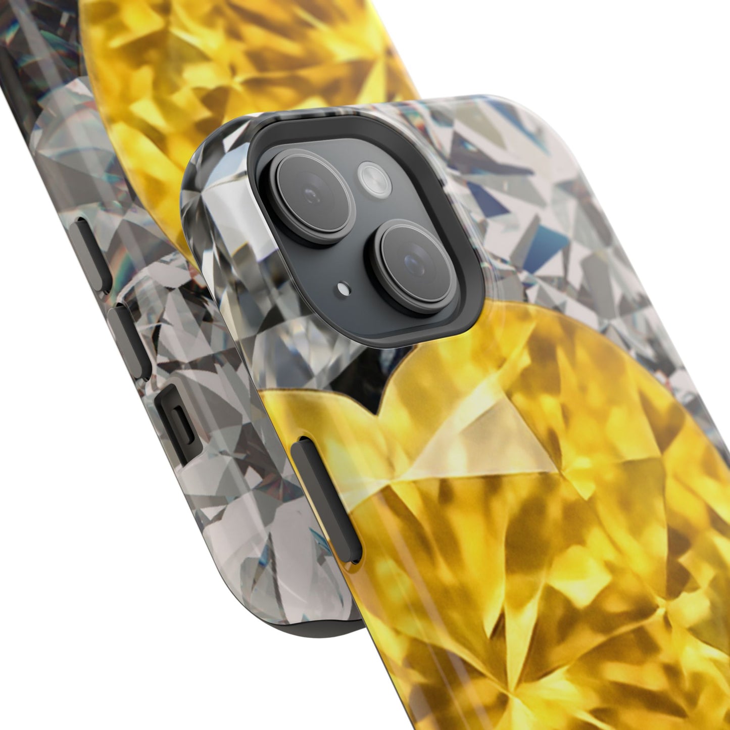 Wireless-Charging Compatible Case – Heart of Gold