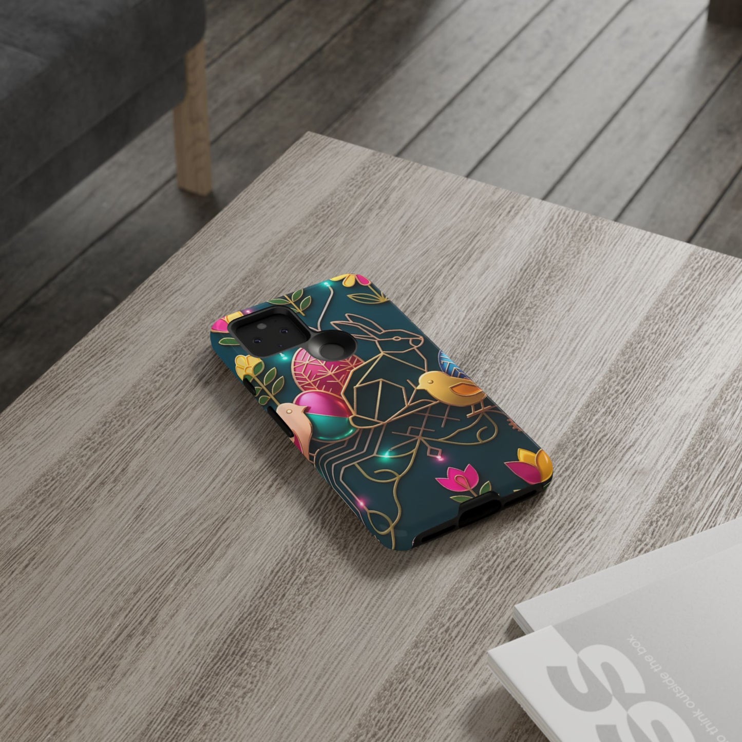 Protective Phone Case – Jeweled Garden