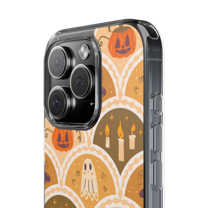 Clear Phone Case – Vintage Haunt – Compatible with iPhone 13–17 & Samsung Galaxy S25–S26 Series