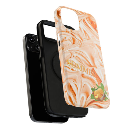 Impact-Resistant Phone Case – Peach Sorbet