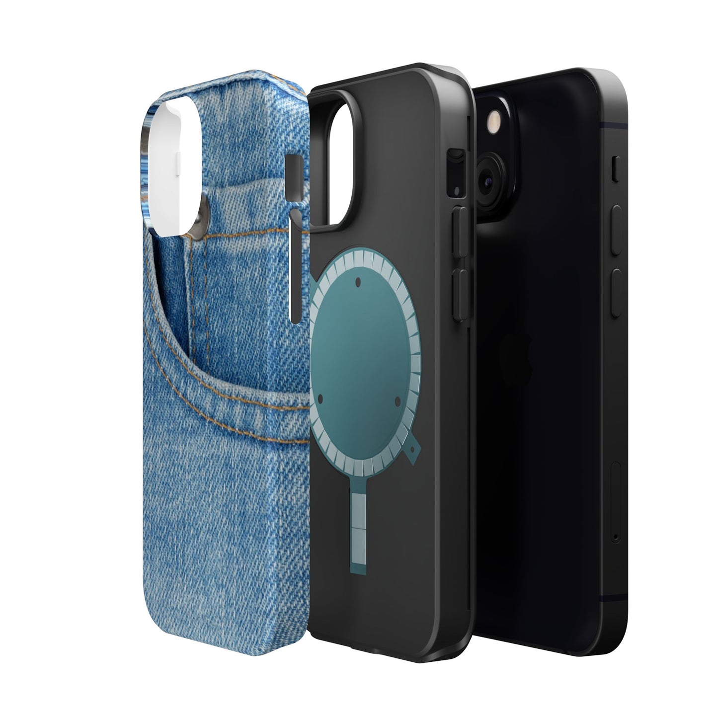 Wireless-Charging Compatible Case – Blue Jean Baby