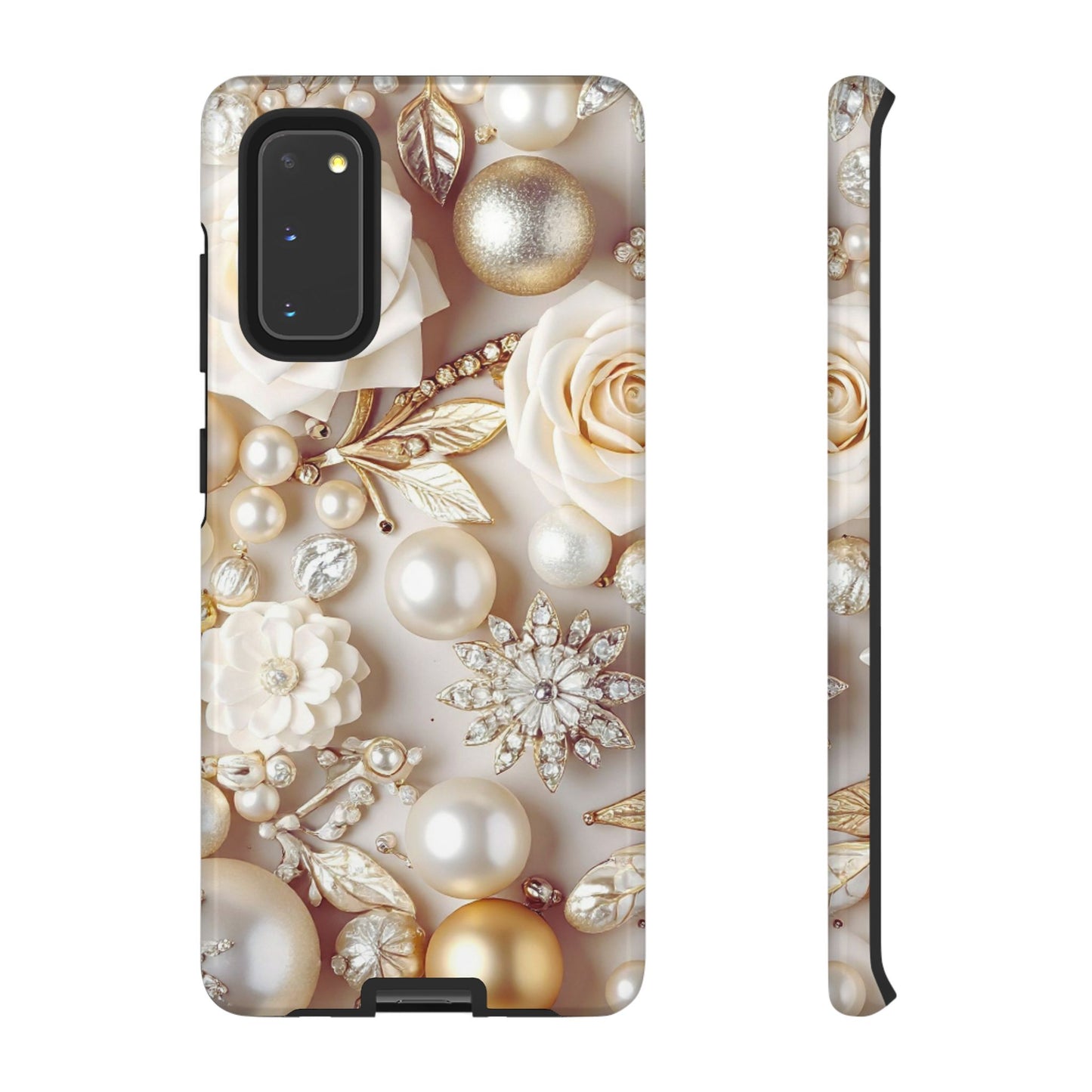 Protective Phone Case – Ivory Opulence