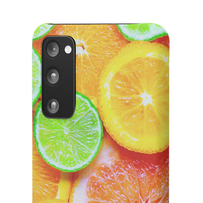 Snap Phone Case – Sunkissed Citrus