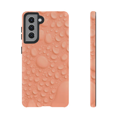 Protective Phone Case – Apricot Rain