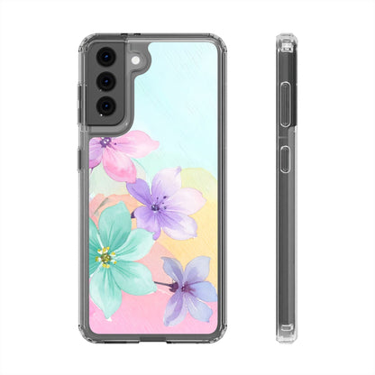 Clear Phone Case – Water Petal