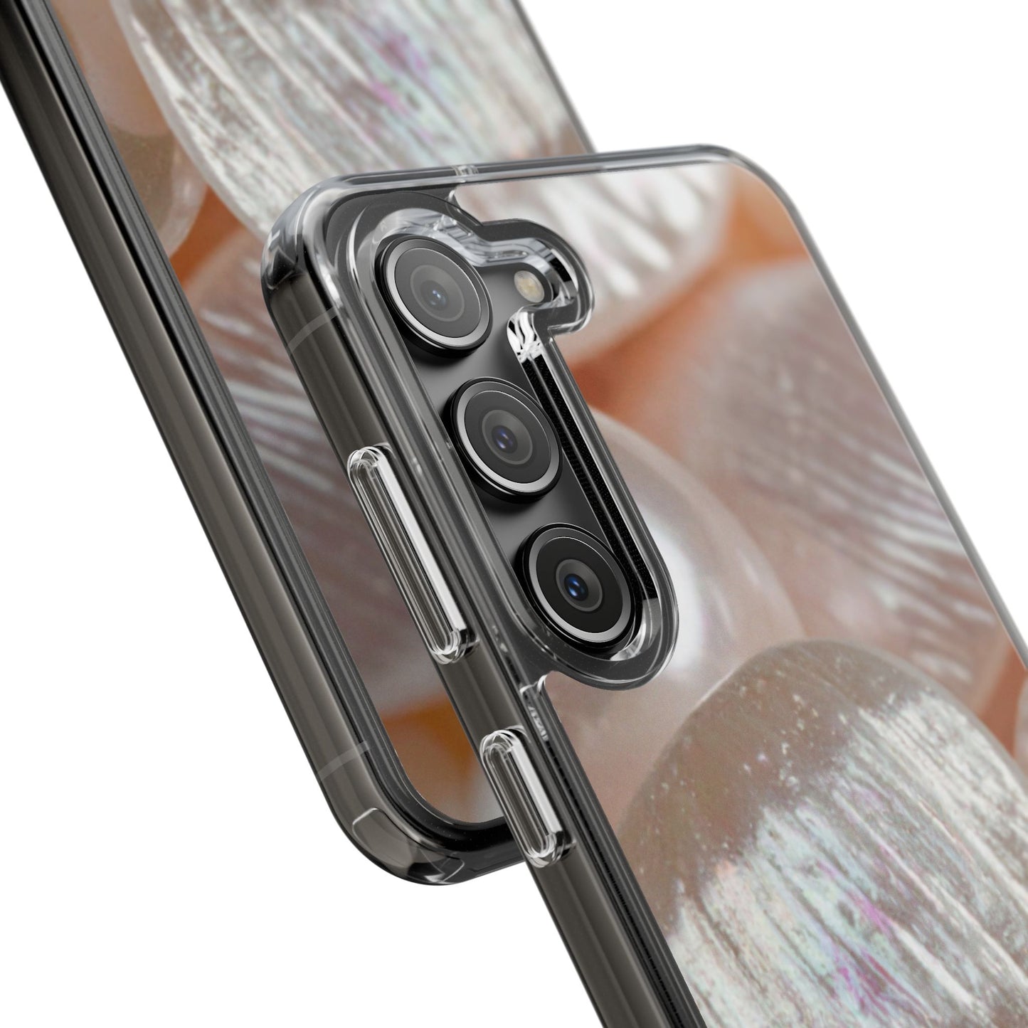 Clear Phone Case – Blush Pearl