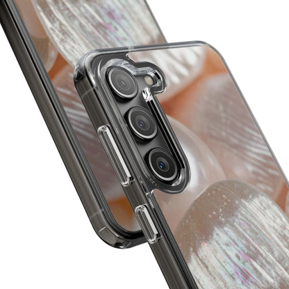 Clear Phone Case – Blush Pearl