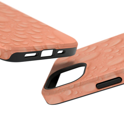 Impact-Resistant Phone Case – Apricot Rain