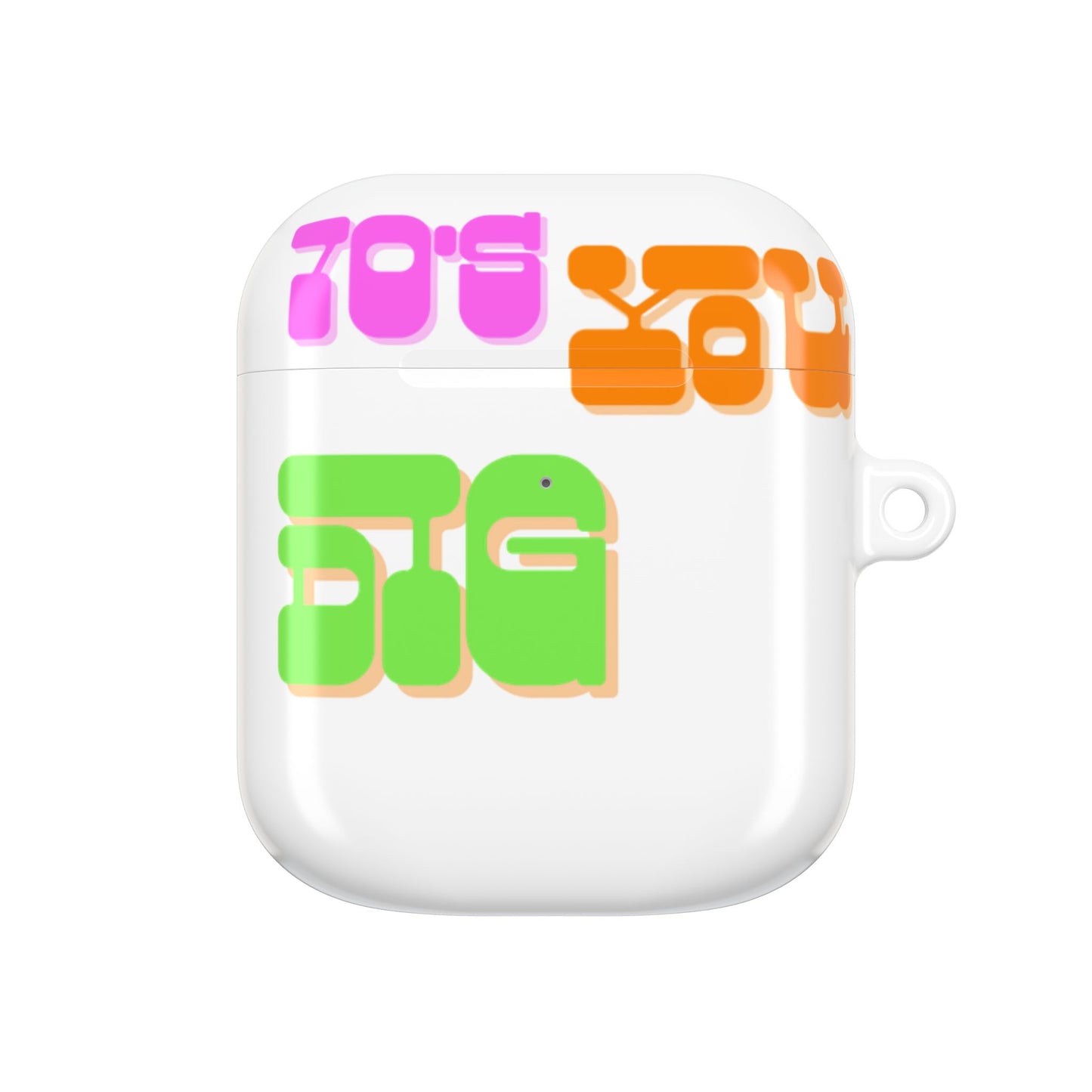 Wireless Earbud Case Cover – 70s Spin