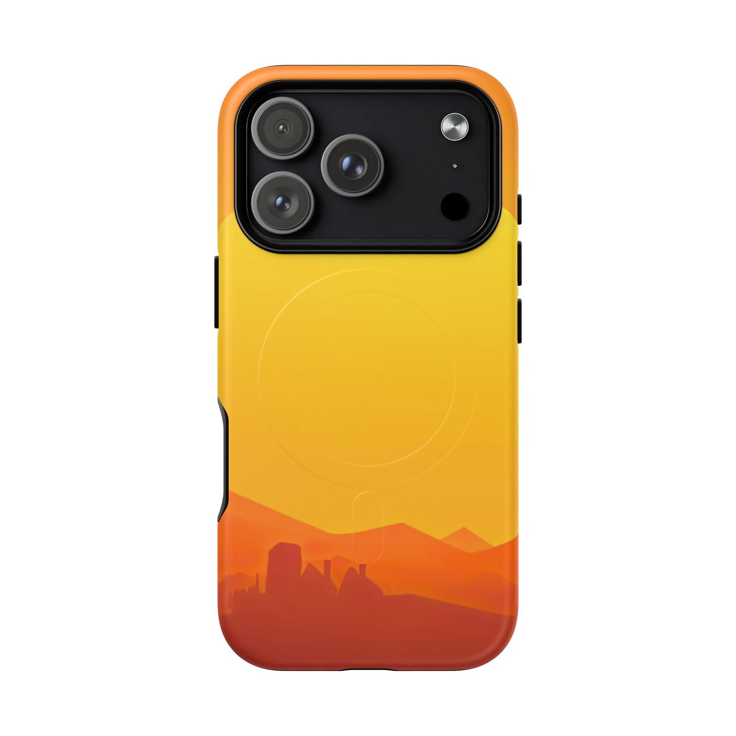 Protective Magnetic Phone Case — Desert Sunrise