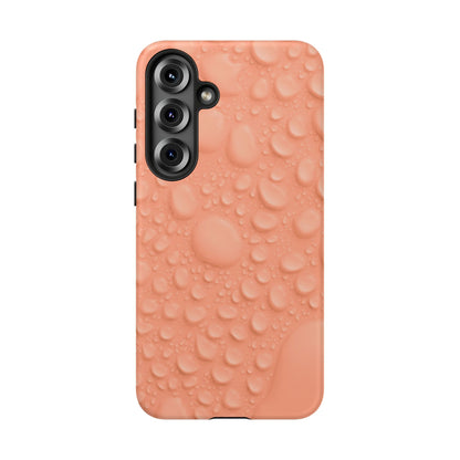 Protective Phone Case – Apricot Rain