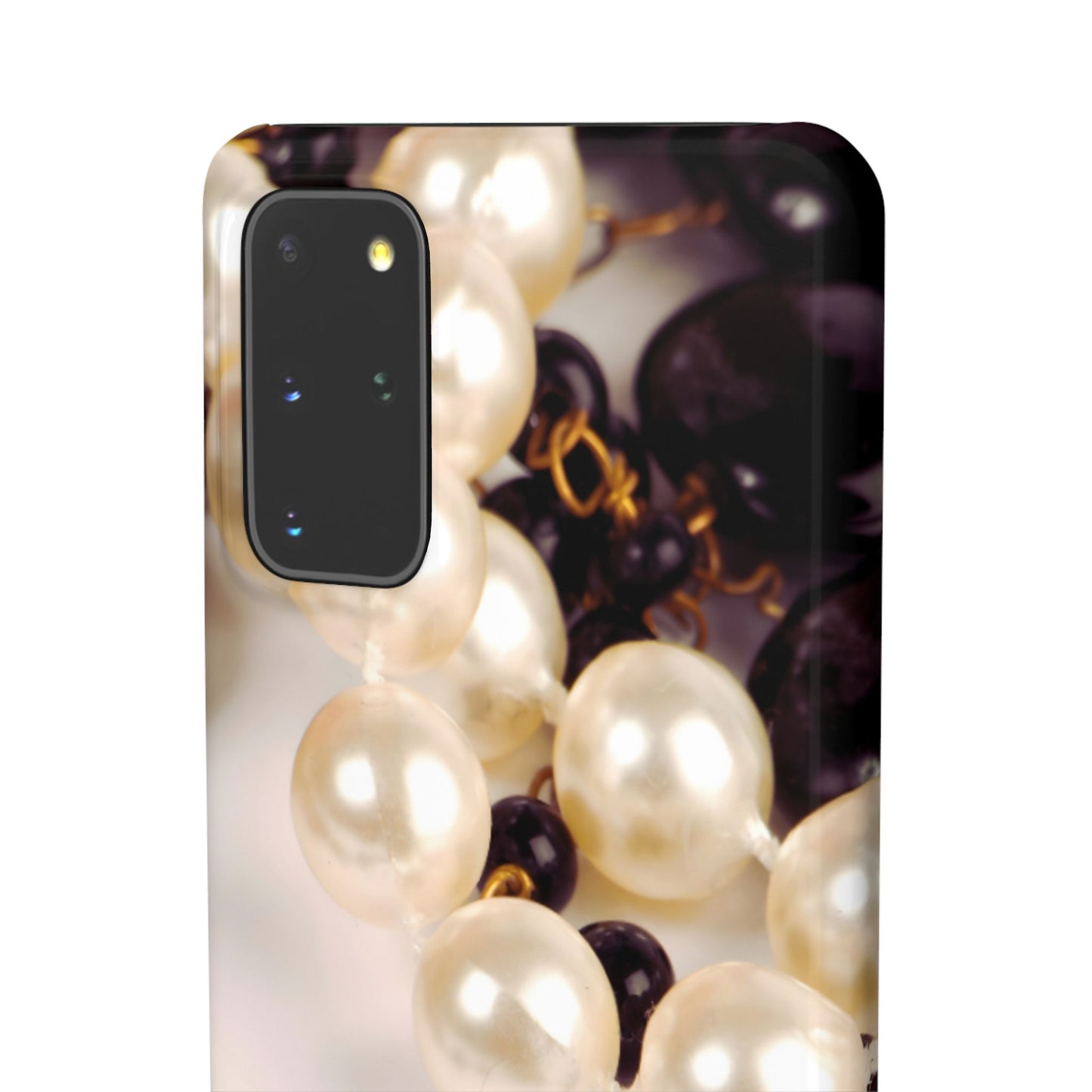 Snap Phone Case – Noir Pearl