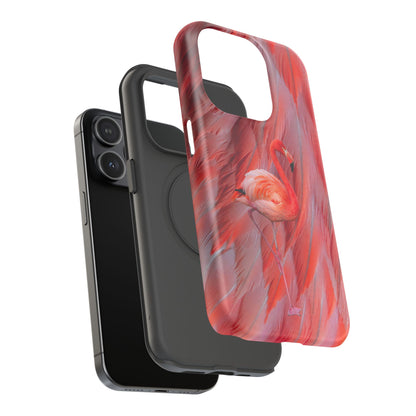Impact-Resistant Phone Case – Scarlet Plume