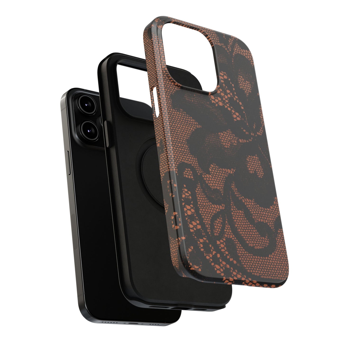 Impact-Resistant Phone Case – Ember Lace