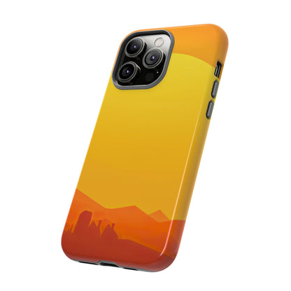 Protective Phone Case – Desert Sunrise