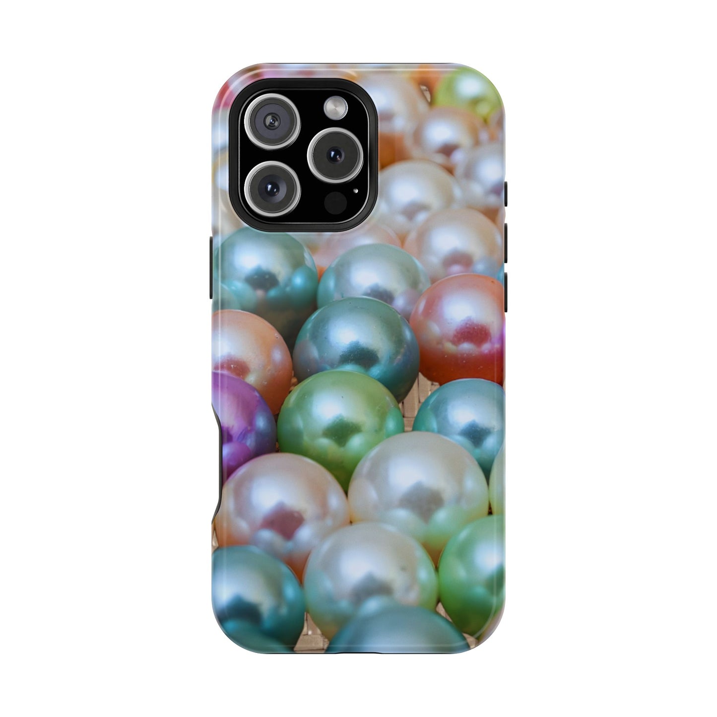 Impact-Resistant Phone Case – Pearl Pop