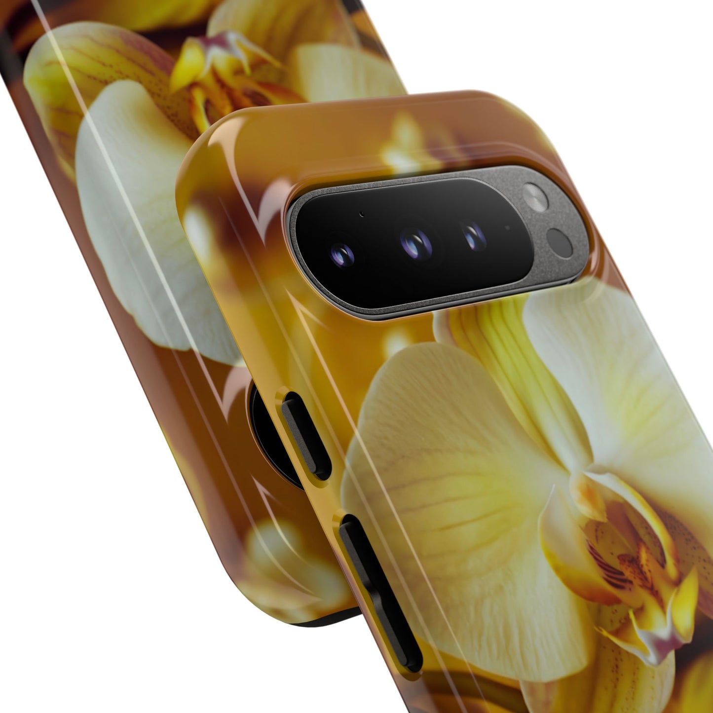 Protective Phone Case – Amber Orchid