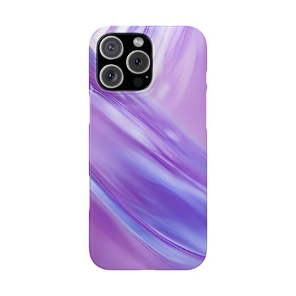 Slim Phone Case – Lavender Wave