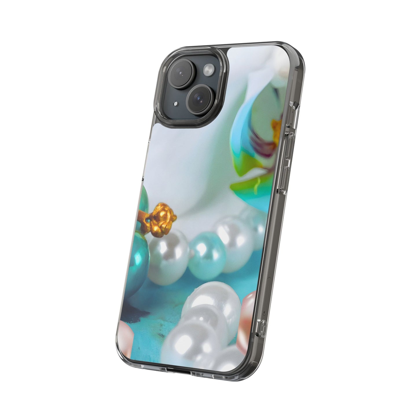 Clear Phone Case – Mermaid's Pearl