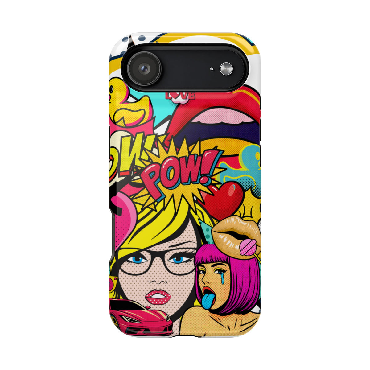 Impact-Resistant Phone Case – Pop Off – Compatible with iPhone 11–17 & Samsung Galaxy S22–S26 Series