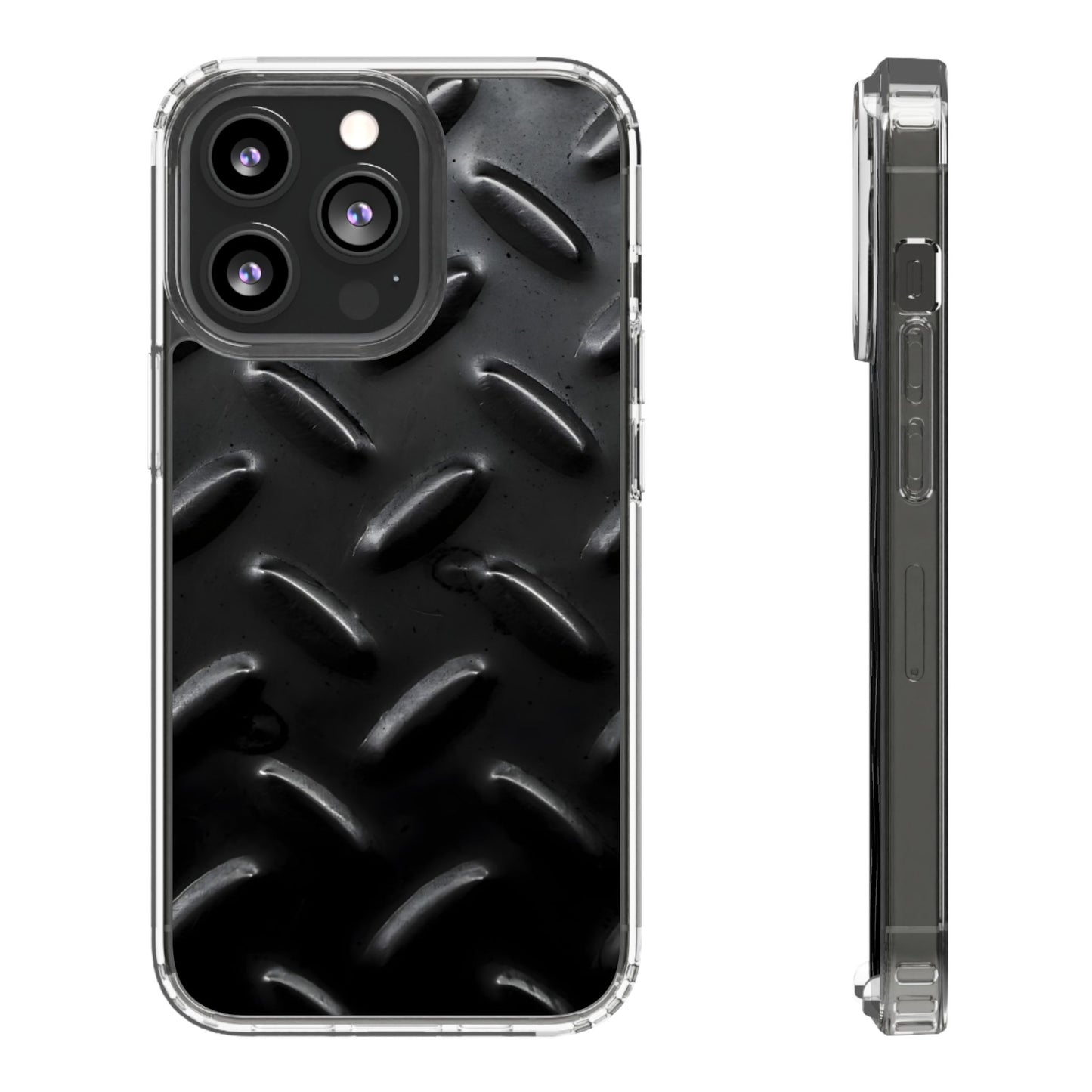 Clear Phone Case – Blackout Plate