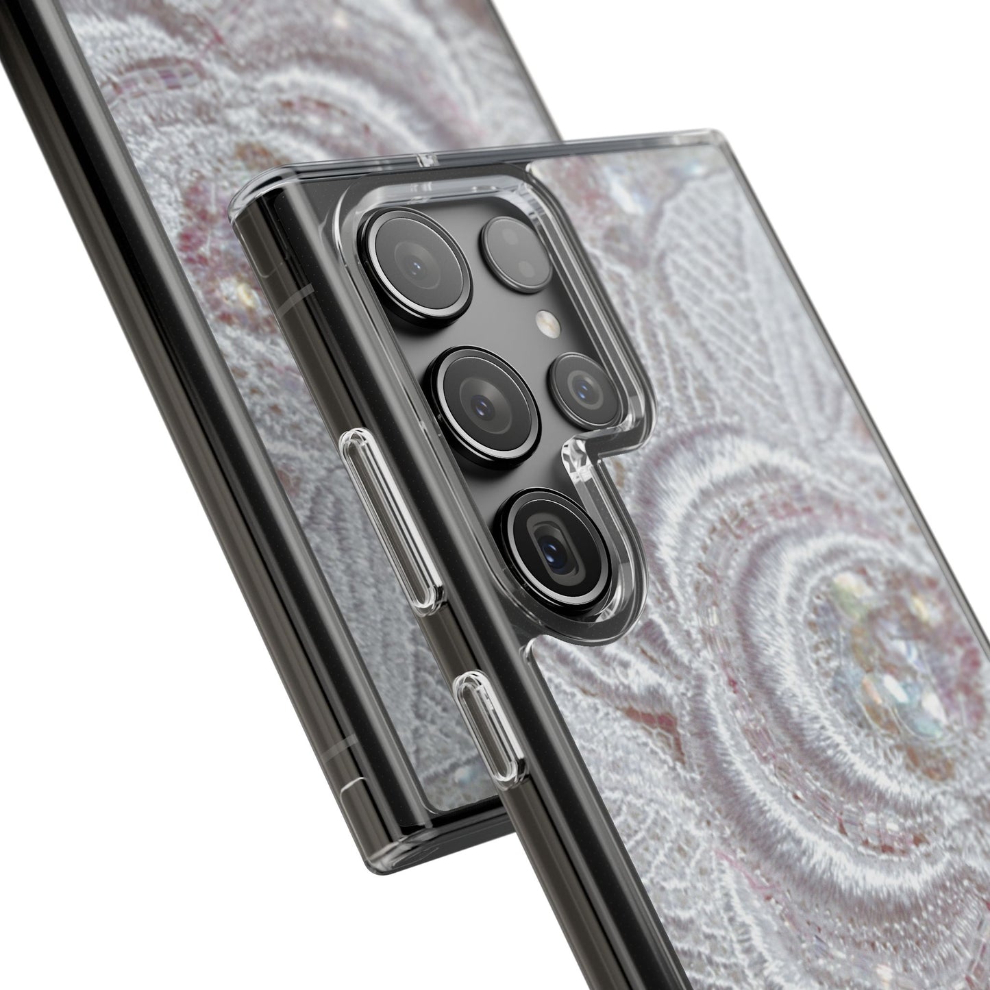Clear Phone Case – Lace Veil