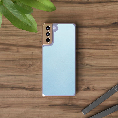Clear Phone Case – Blue Whisper