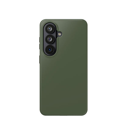 Impact-Resistant Phone Case — Military Green Protective Shockproof Cover