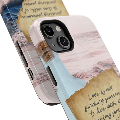 Impact-Resistant Phone Case – Written in the Tide – Compatible with iPhone 11–17 & Samsung Galaxy S22–S26 Series