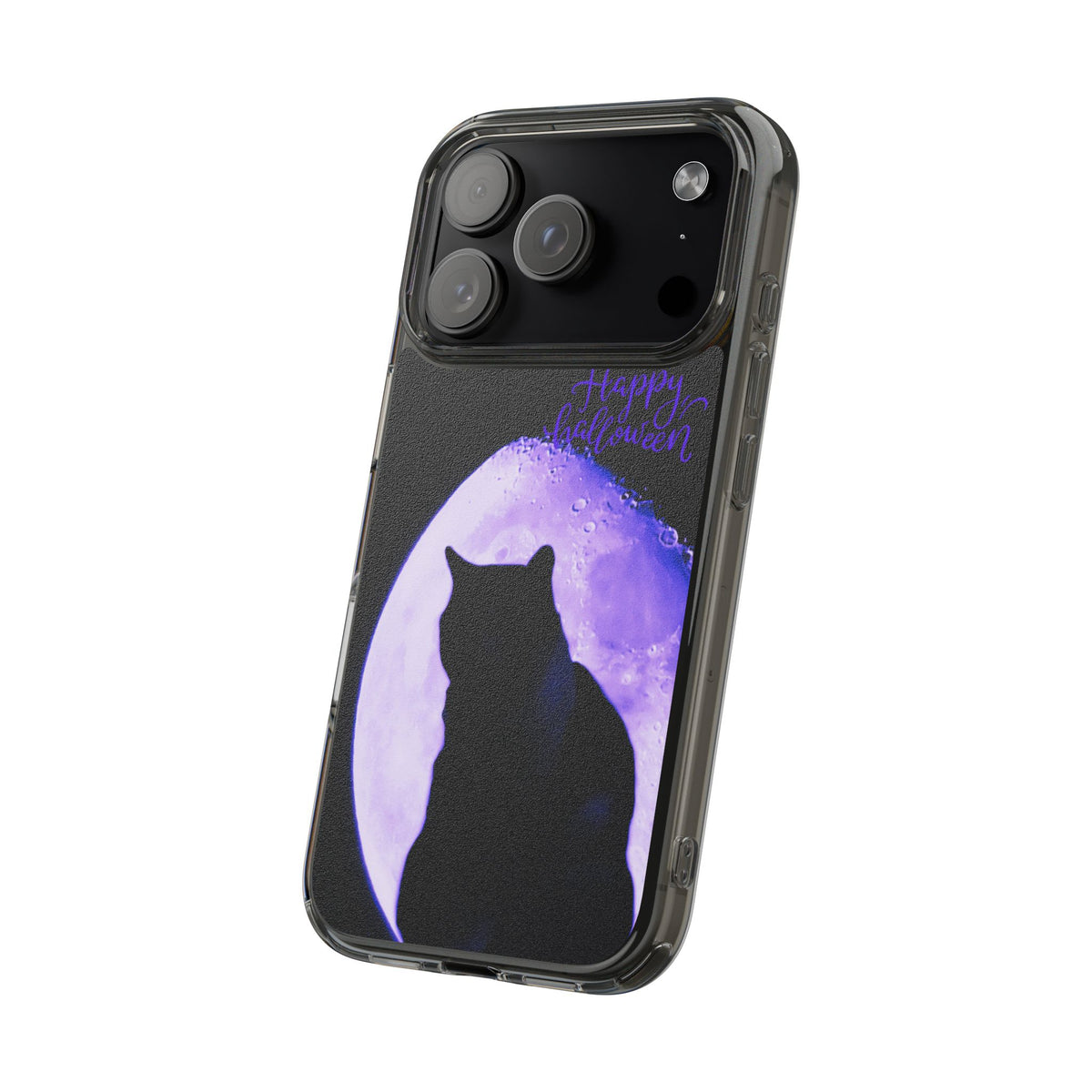Clear Phone Case – Moonlit Familiar