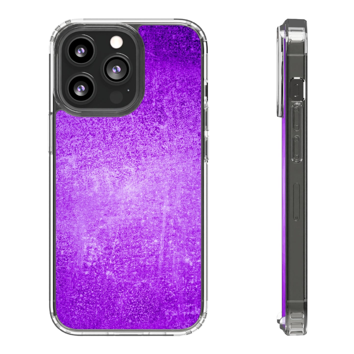 Clear Phone Case – Violet Voltage