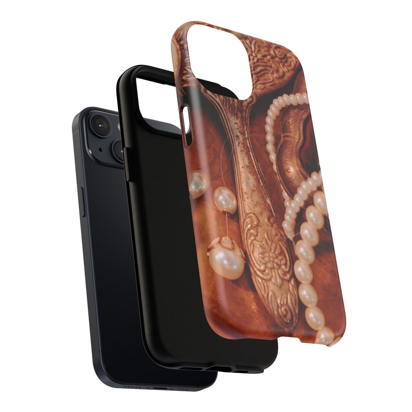 Protective Magnetic Phone Case – Bronze Vanity