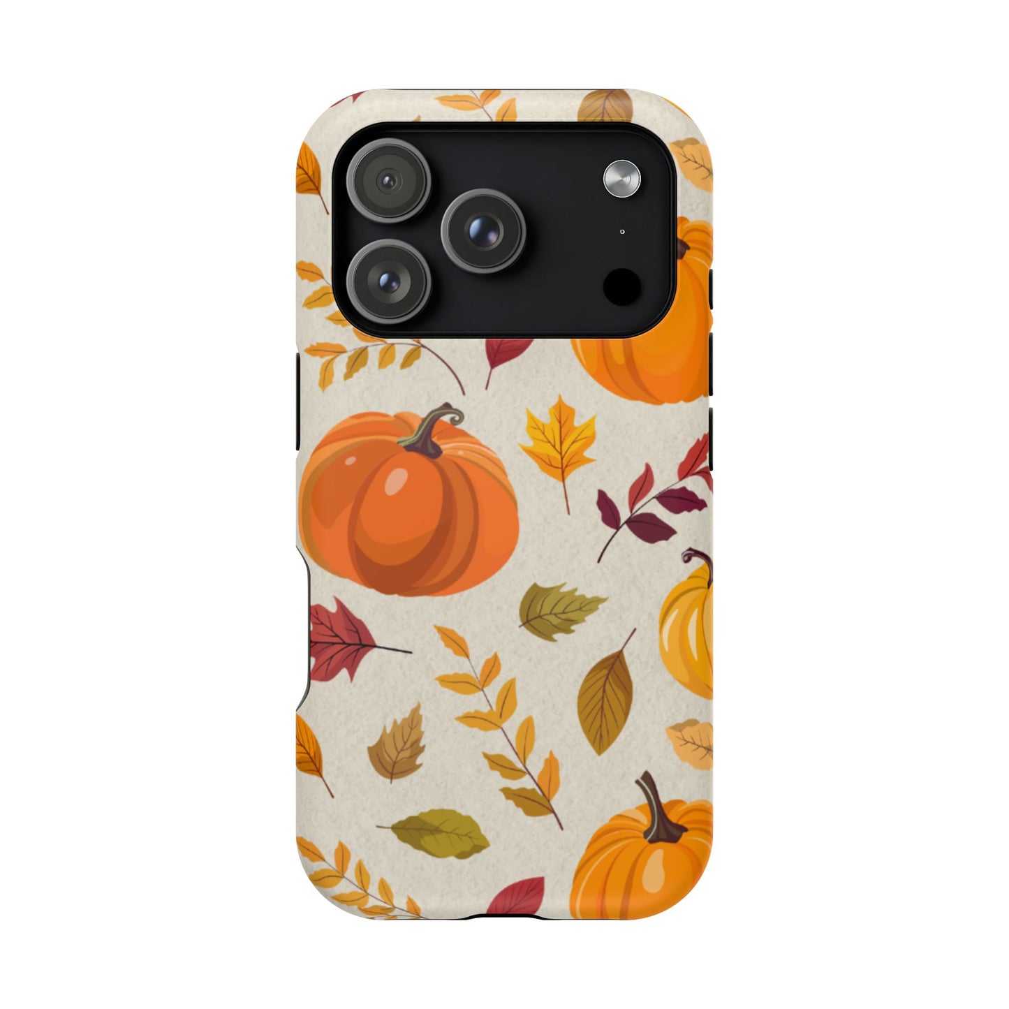 Wireless-Charging Compatible Case – Falling for Pumpkin