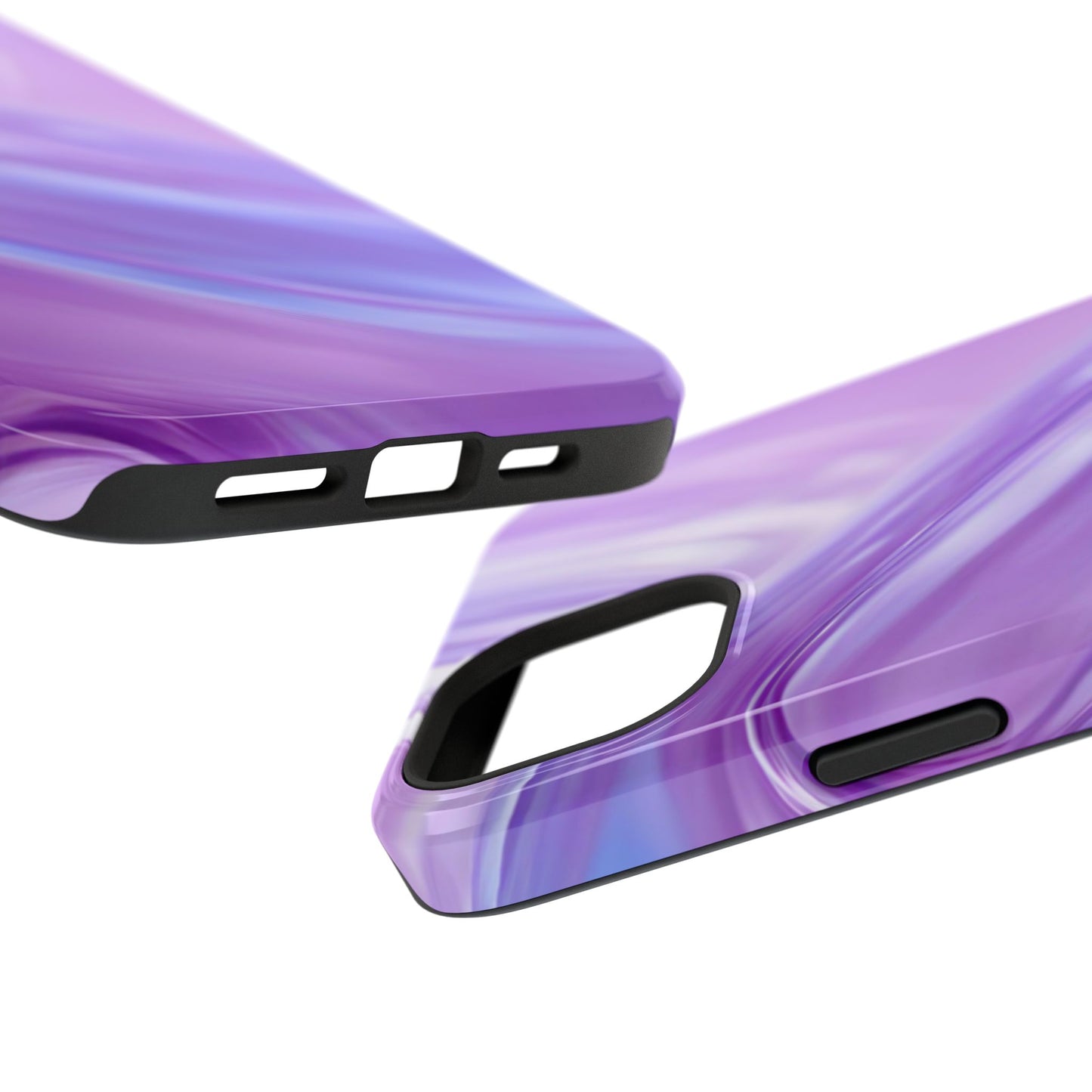 Impact-Resistant Phone Case – Lavender Wave