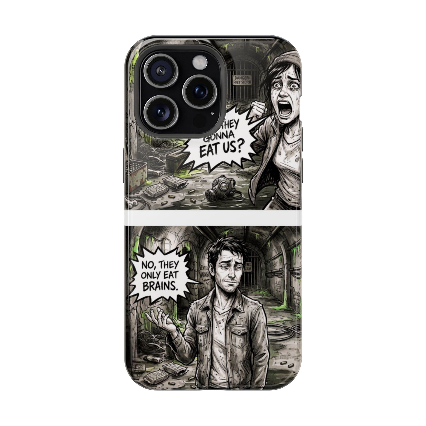 Wireless-Charging Compatible Case – Brains Only