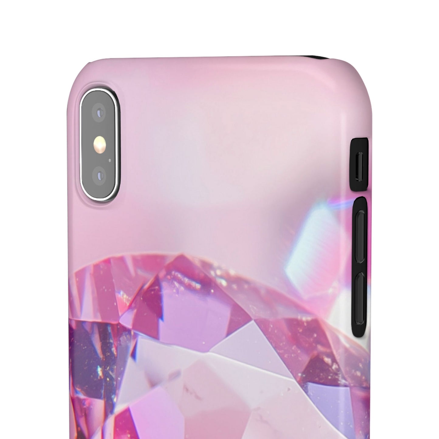 Snap Phone Case – Pink Ice