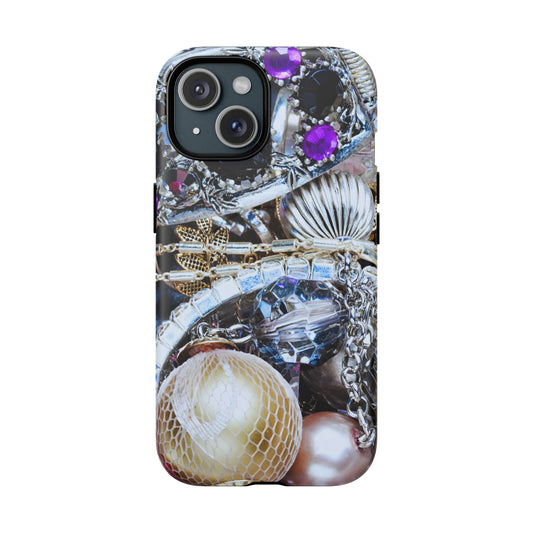 Protective Magnetic Phone Case – Chrome Jewel