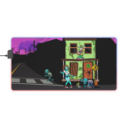 Gaming LED Desk Mat – Dead End