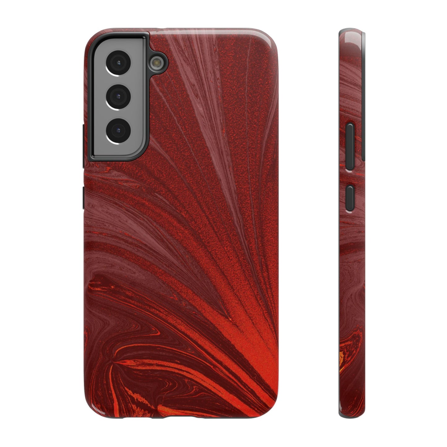 Impact-Resistant Phone Case — Crimson Current