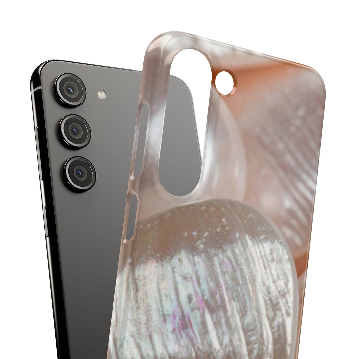 Snap Phone Case – Blush Pearl