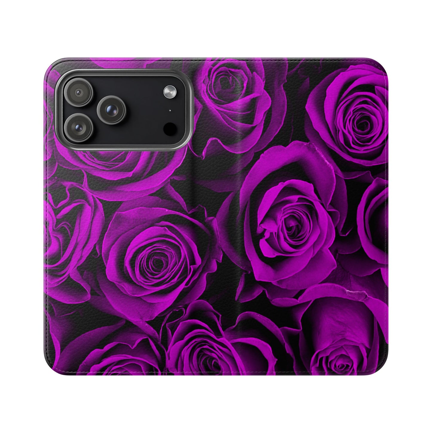 Flip Case – Amethyst Roses