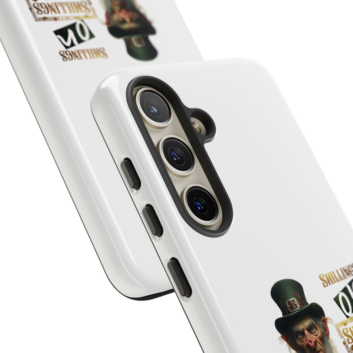 Protective Phone Case – “Shillings on Shillings” Leprechaun Design