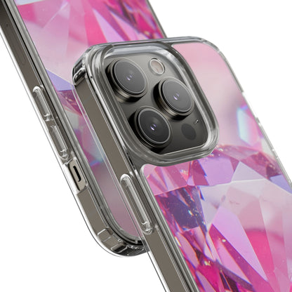 Clear Phone Case – Pink Ice