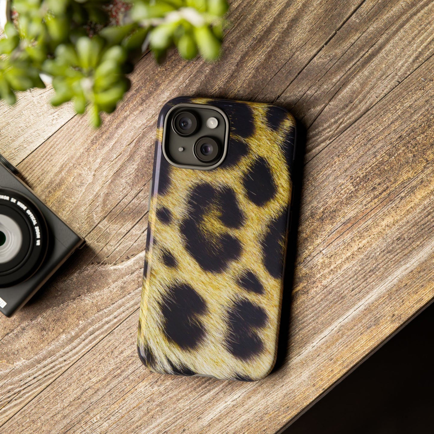Protective Phone Case – Leopard Luxe