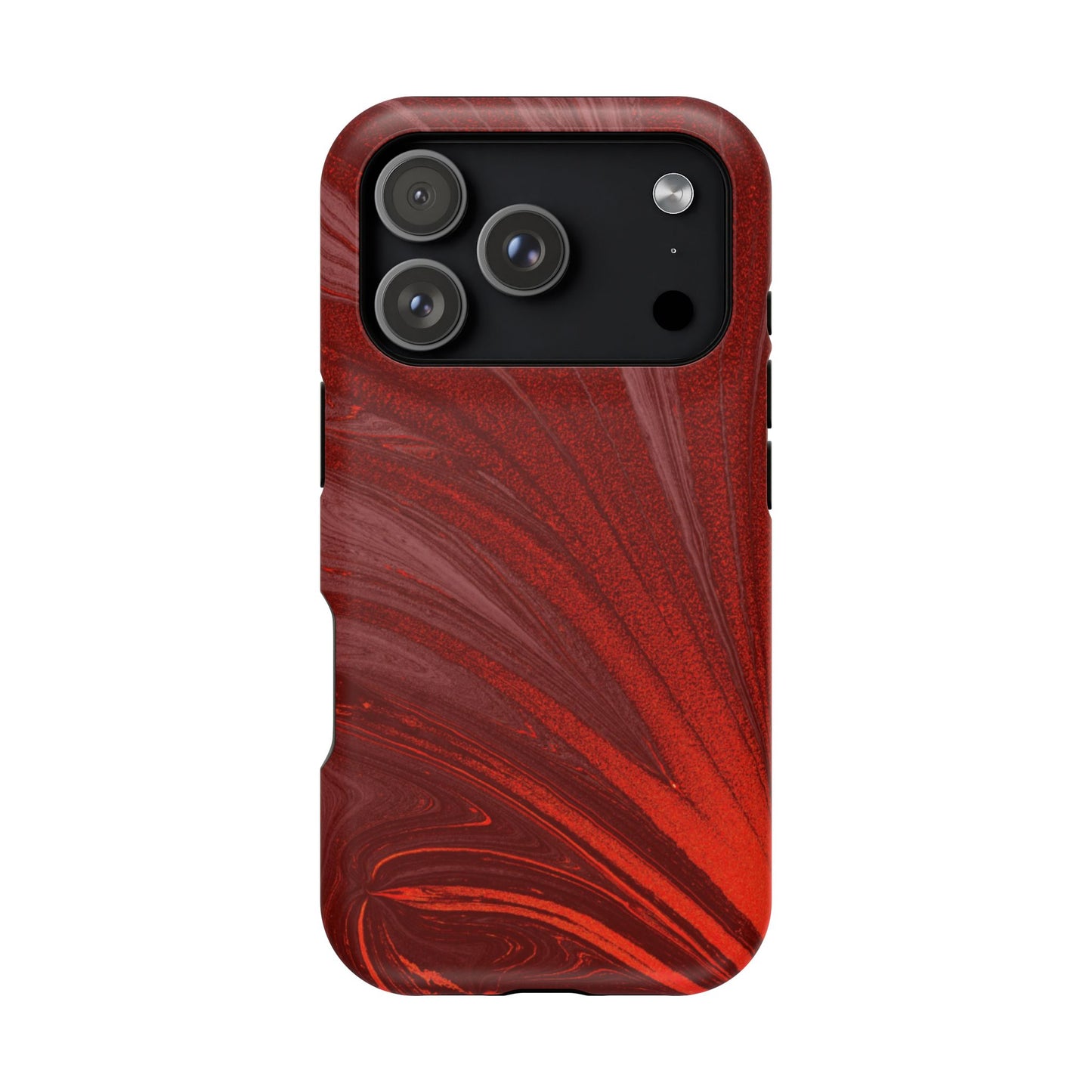 Impact-Resistant Phone Case — Crimson Current